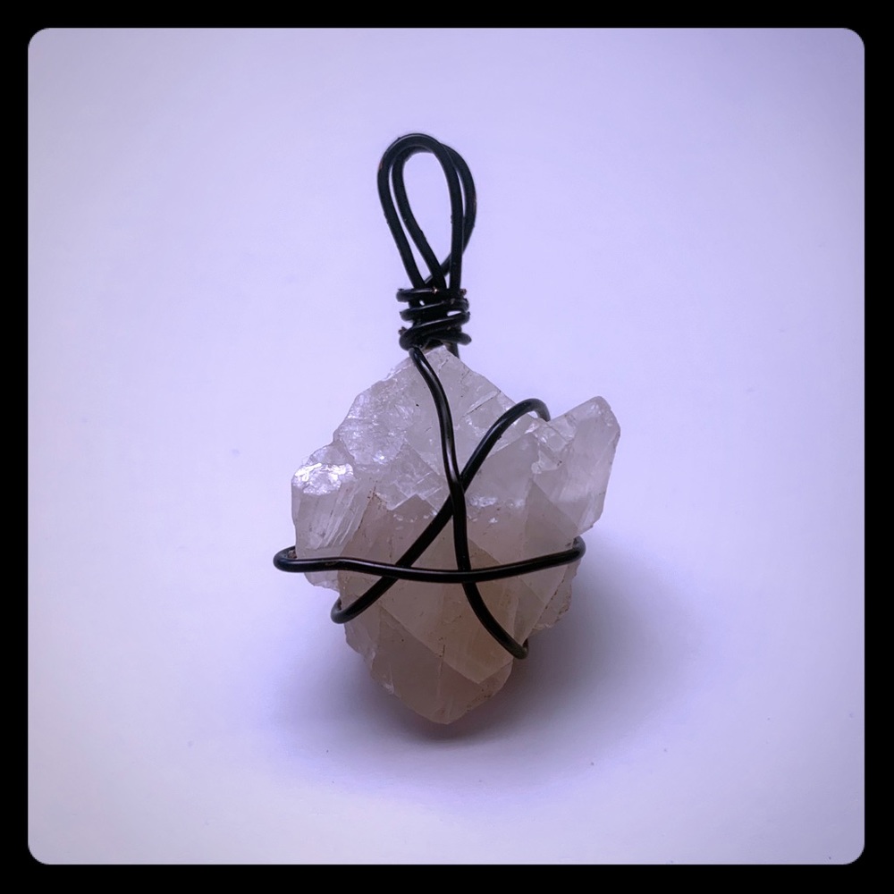 Quartz Crystal Wrapped Pendant